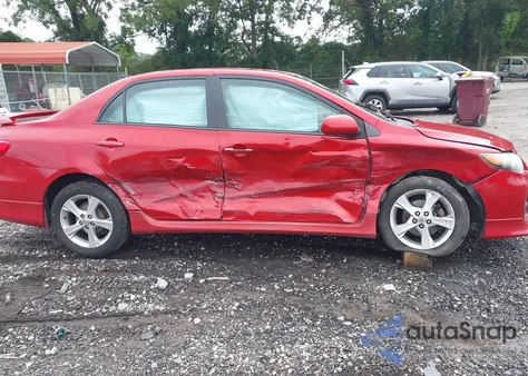 2012 Toyota Corolla S from USA, damaged, VIN 2T1BU4EE7CC780355